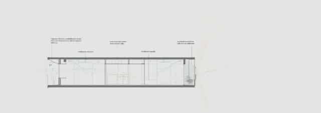 Bloc 6x6 | Plano del paso de aire para el filtro climático del edificio | Bosch Capdeferro Arquitectes | Alumilux