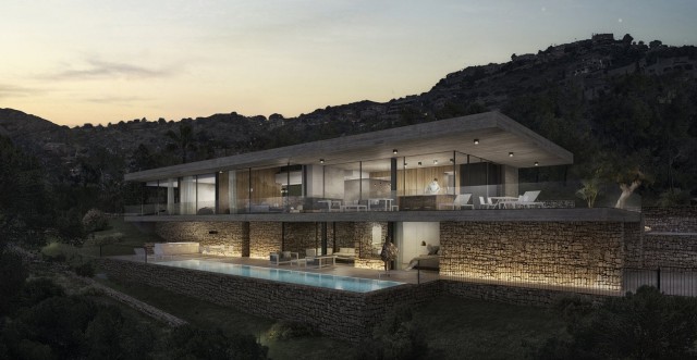 Casa Helena diseñada por Singular Studio | Proyectos en construcción | Alumilux