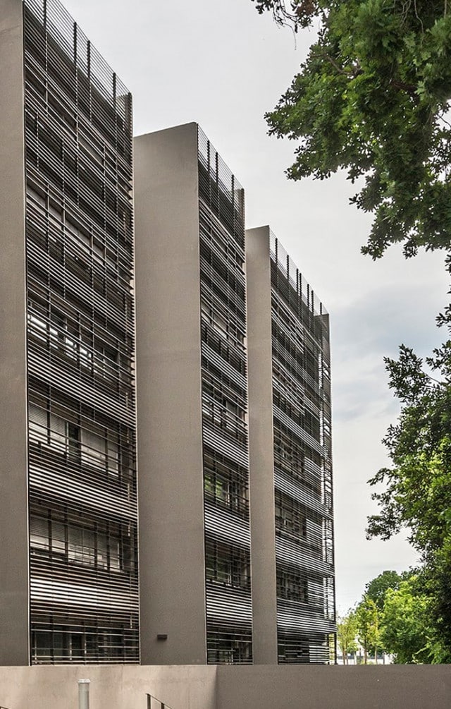 Jean Moulin | Fachada principal de los edificios | RCR Arquitectes + Pinedo Architectes | Alumilux